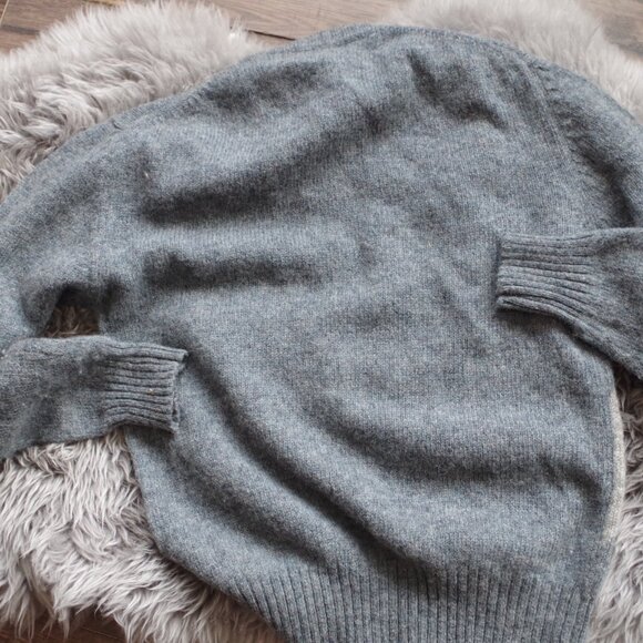 Vintage Wool Shetland Men's Sweater By Club Europe - Picture 4 of 4